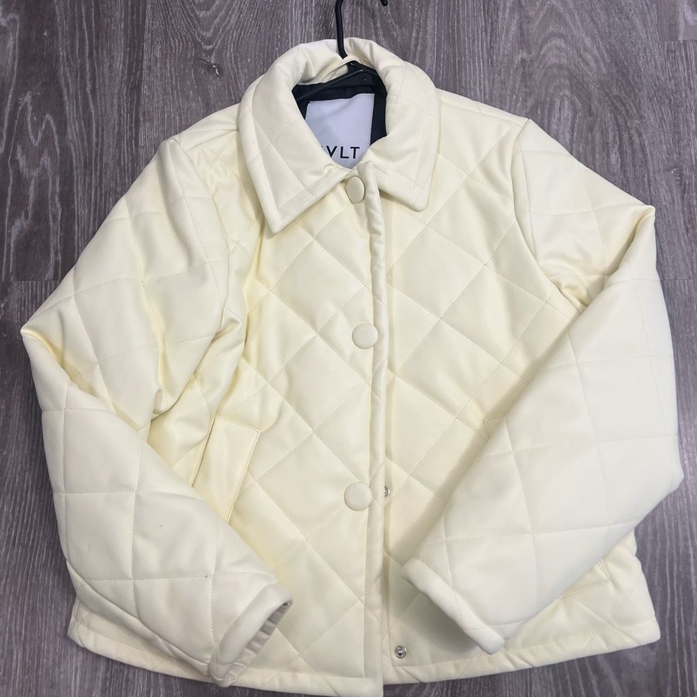 NVLT Black Quilted Jacket